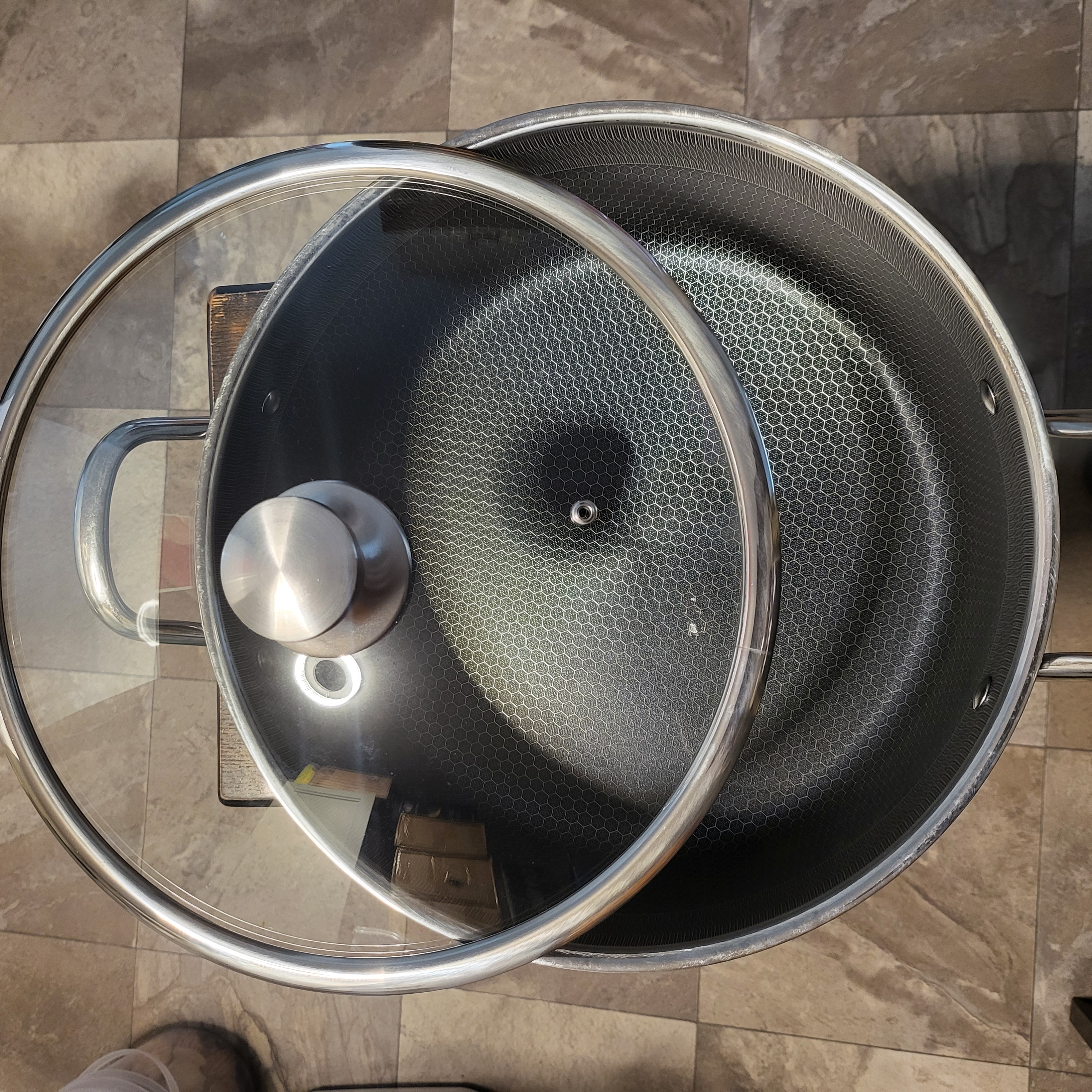 34cm high quality cooking 2pcs