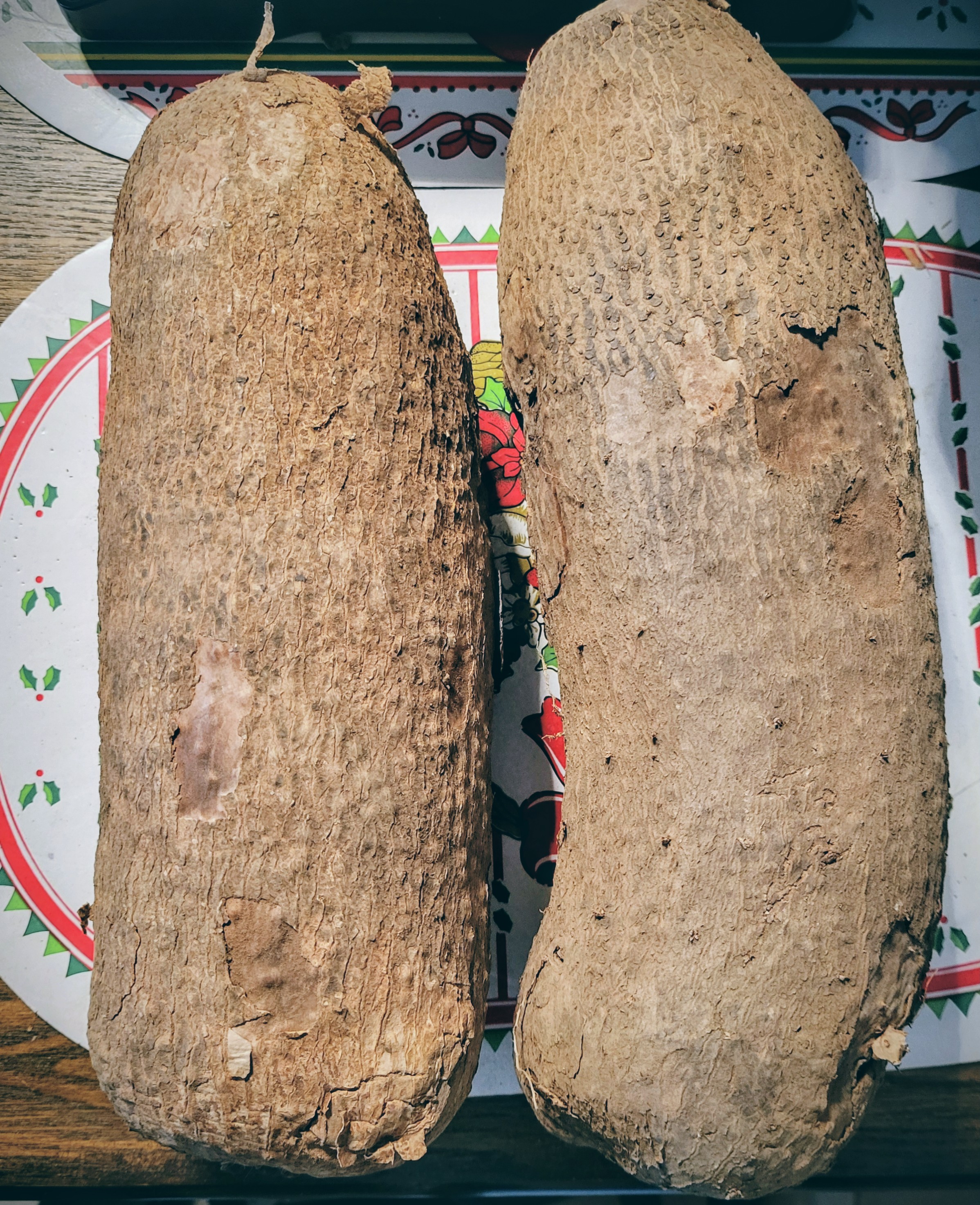 White Ghana yam