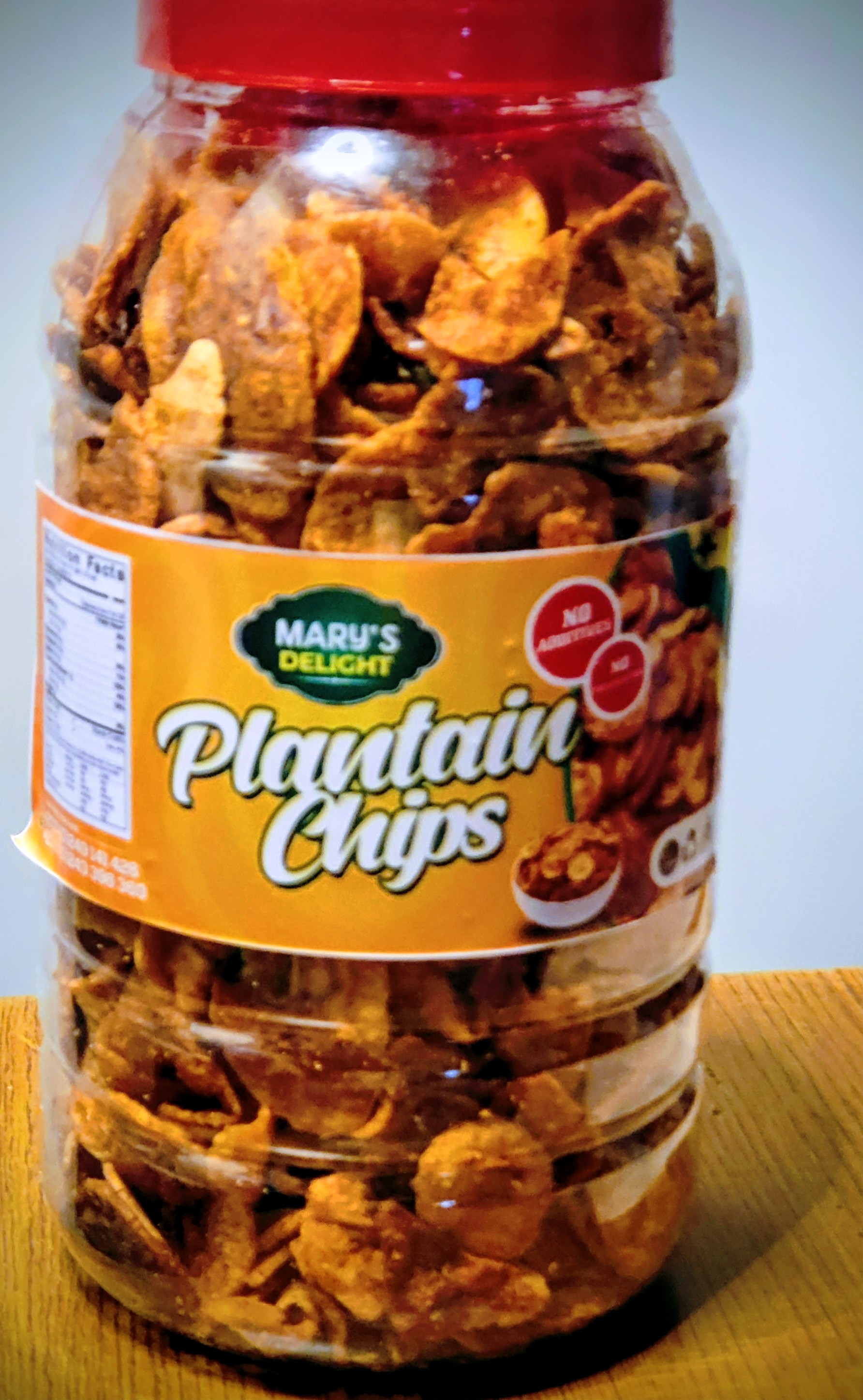 Plantain Chips Jar