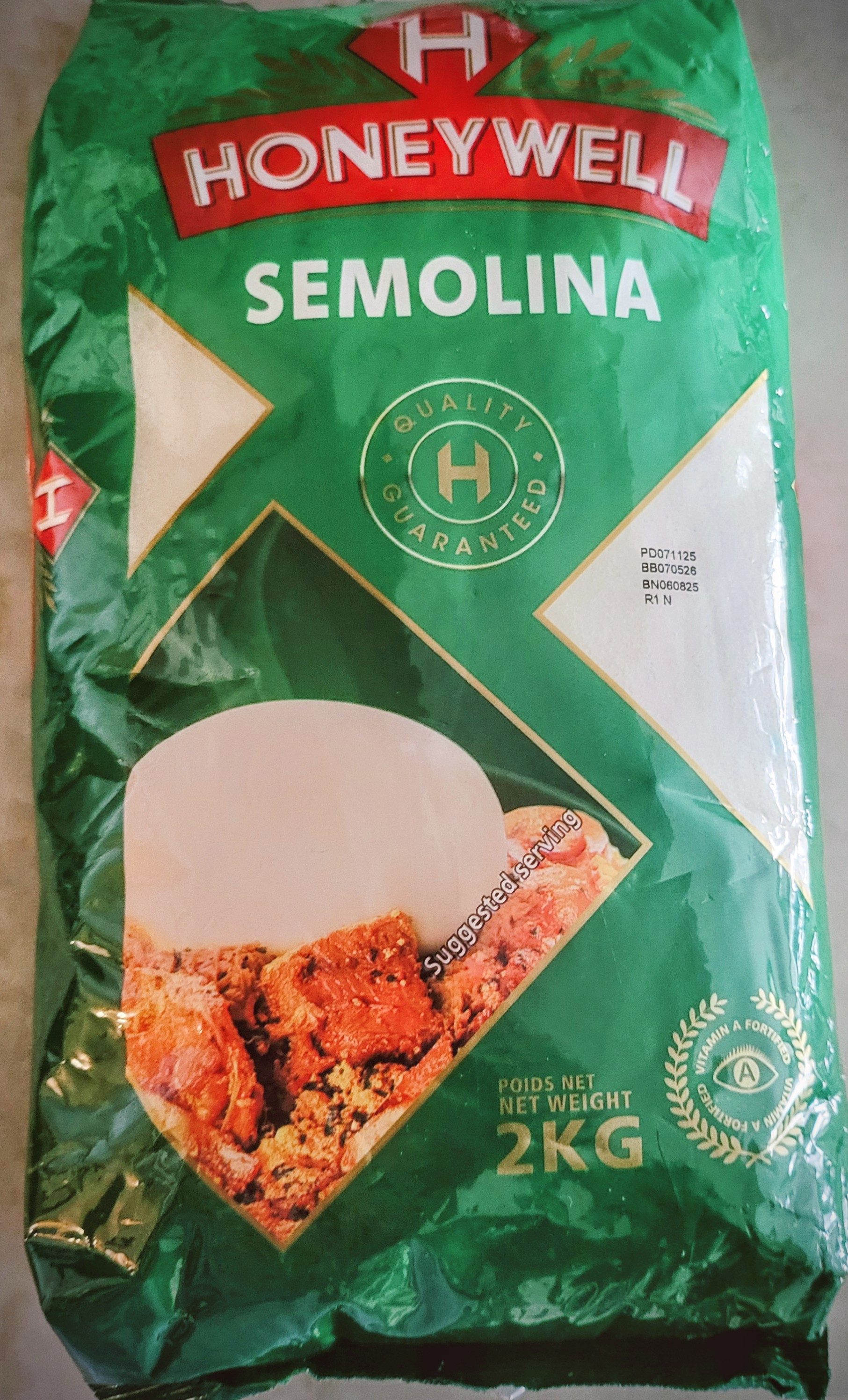 Honeywell Semolina 2kg