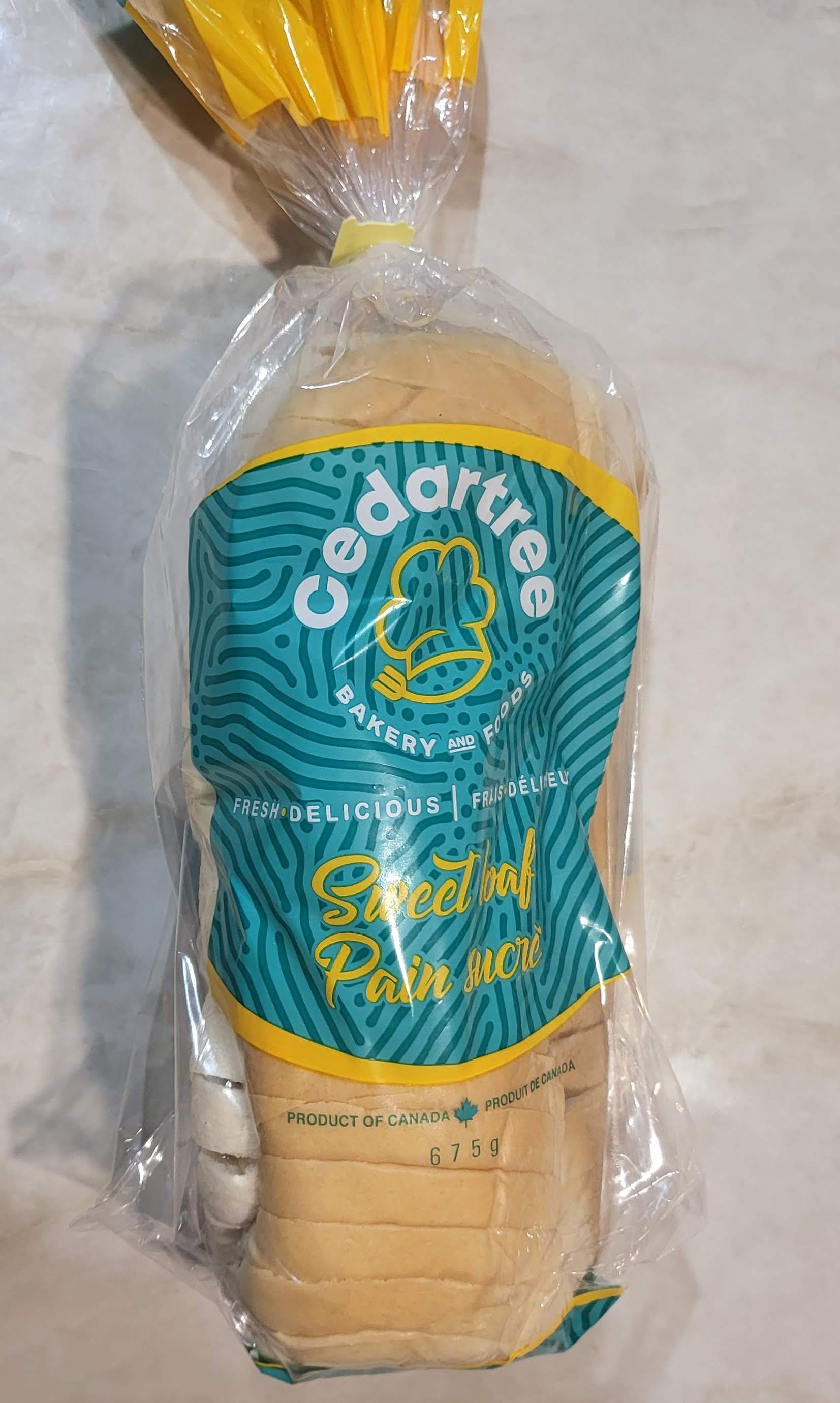 Cedartree Family Slice Bread 675g