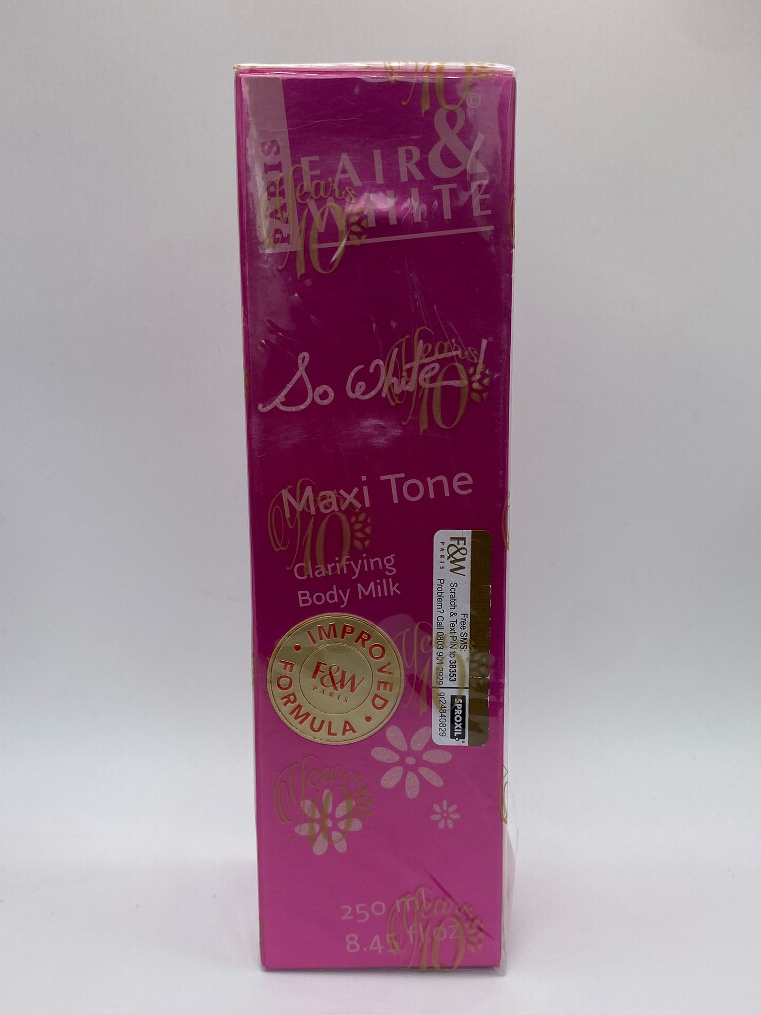 Paris Fair & White Maxi Tone Clarifying Body Milk