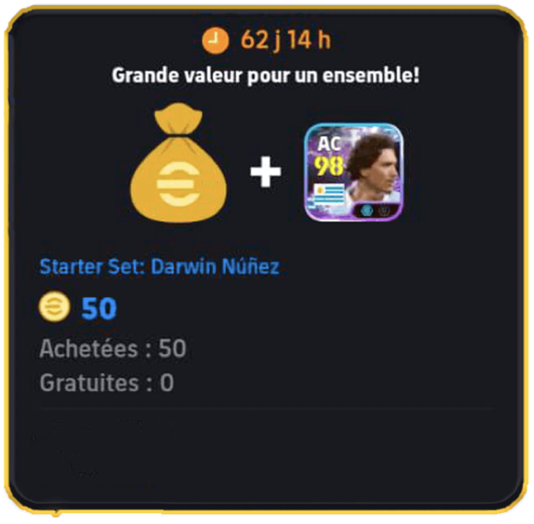 Plan Darwin Núñez - eFootball