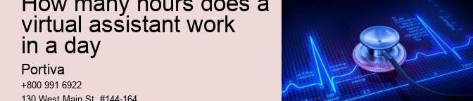 How many hours does a virtual assistant work in a day