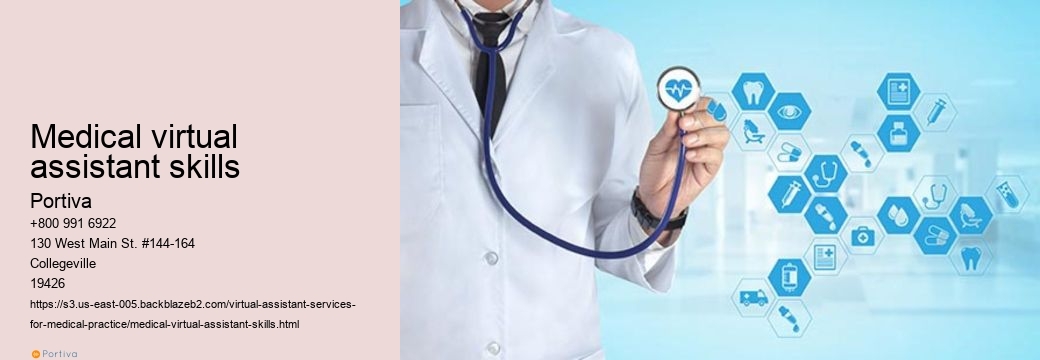 medical virtual assistant skills