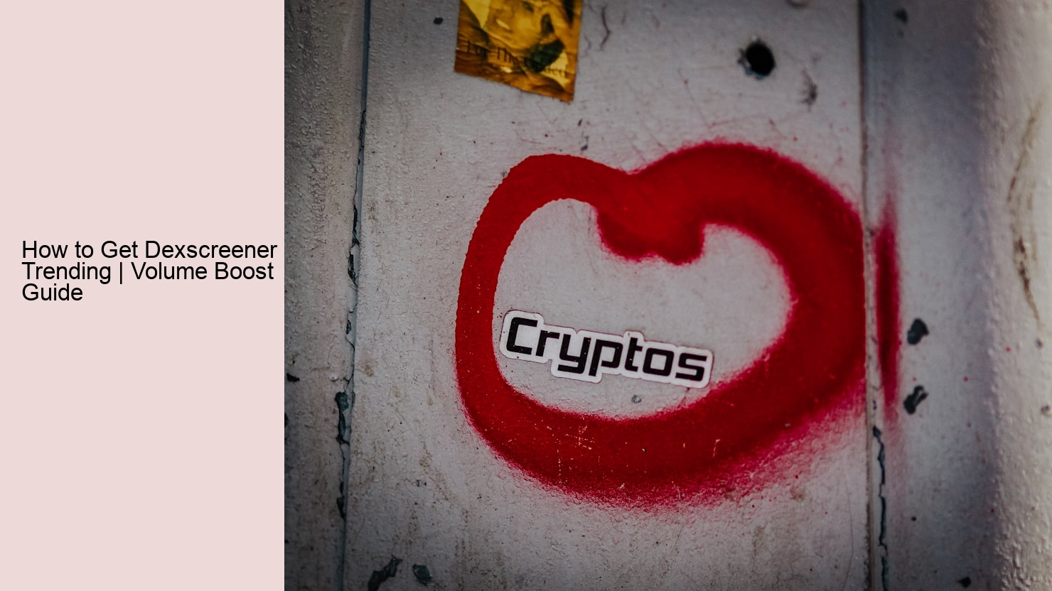How to Get Dexscreener Trending | Volume Boost Guide