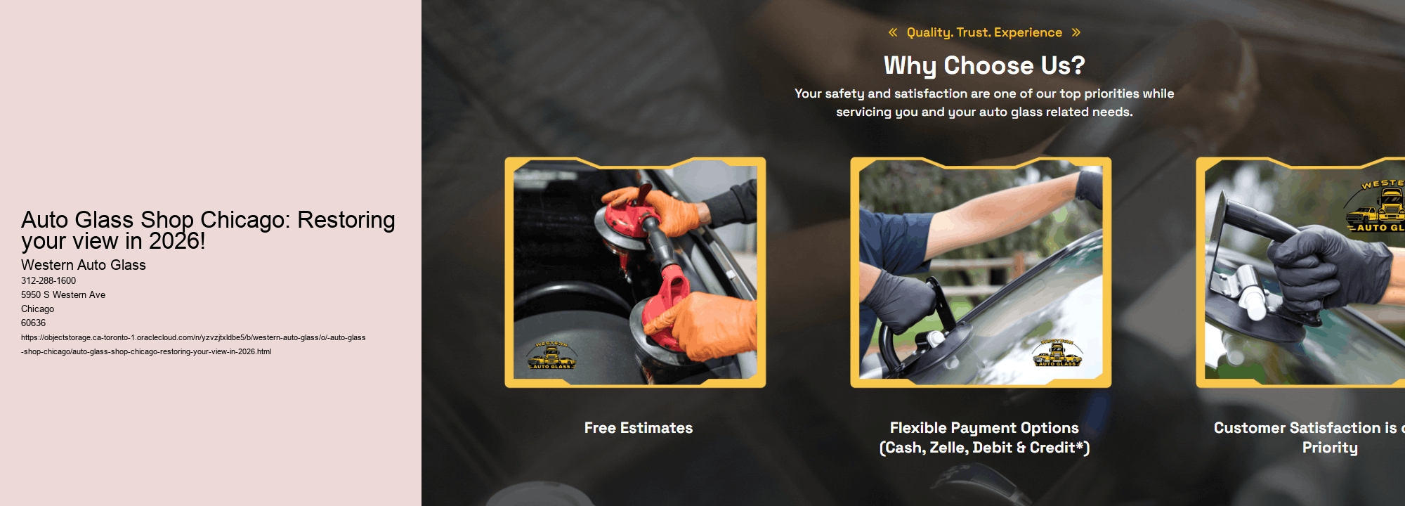 Auto Glass Shop Chicago: Restoring your view in 2026!