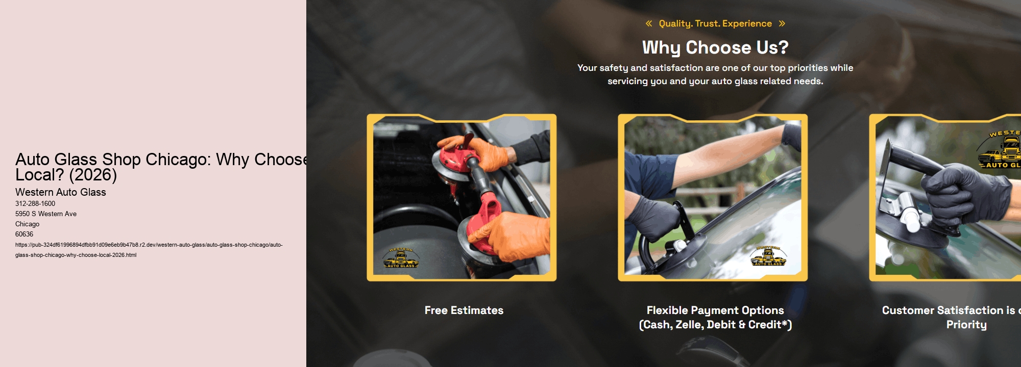 Auto Glass Shop Chicago: Why Choose Local? (2026) Western Auto Glass Auto Glass Shop Chicago: Why Choose Local? (2026)