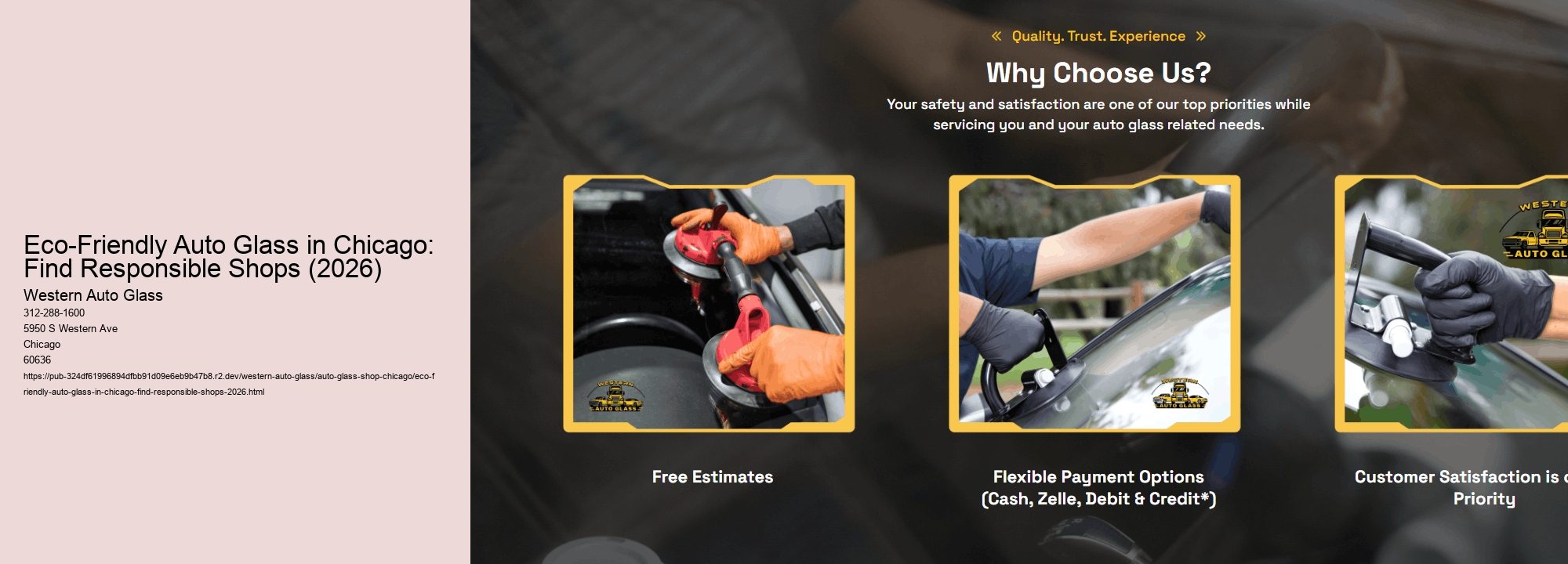 Eco-Friendly Auto Glass in Chicago: Find Responsible Shops (2026) Western Auto Glass Eco-Friendly Auto Glass in Chicago: Find Responsible Shops (2026)