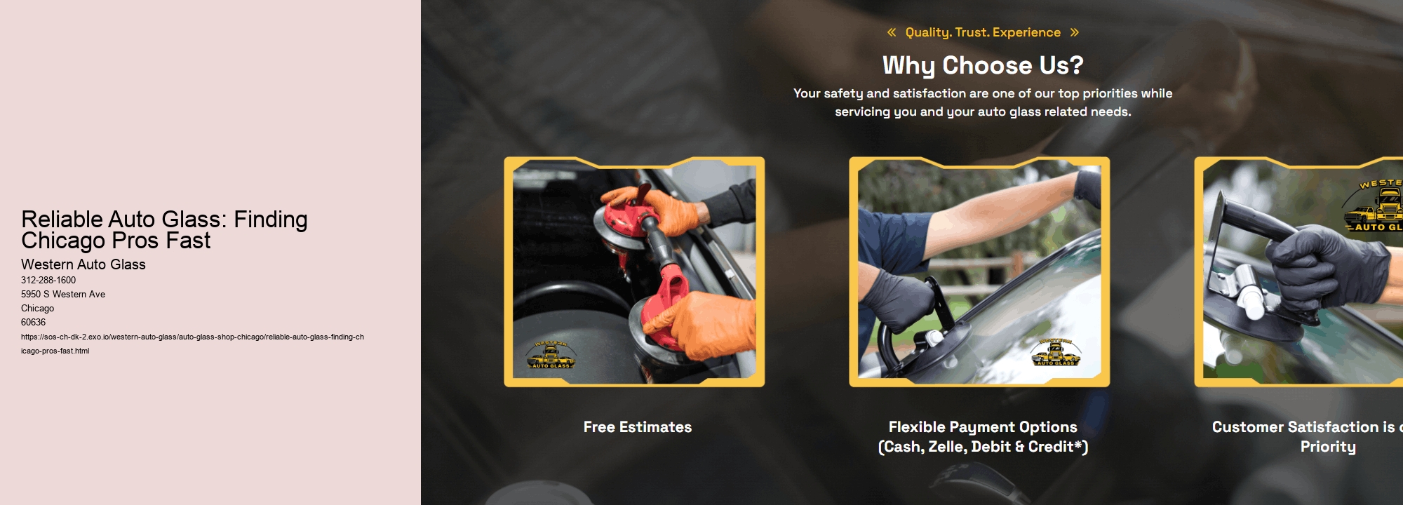 Reliable Auto Glass: Finding Chicago Pros Fast