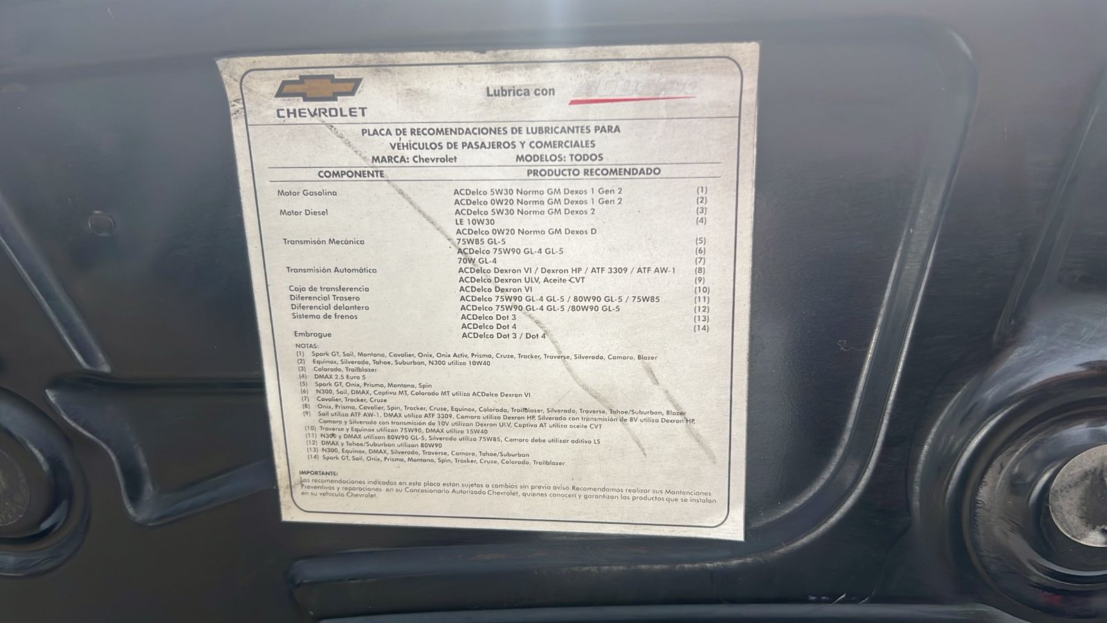 Capot Chevrolet Captiva (19-23) - Imagen 6