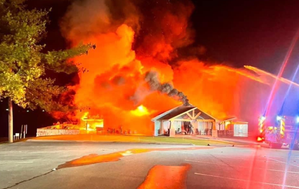 Fire destroys Wayne County golf course clubhouse, restaurant - WV MetroNews