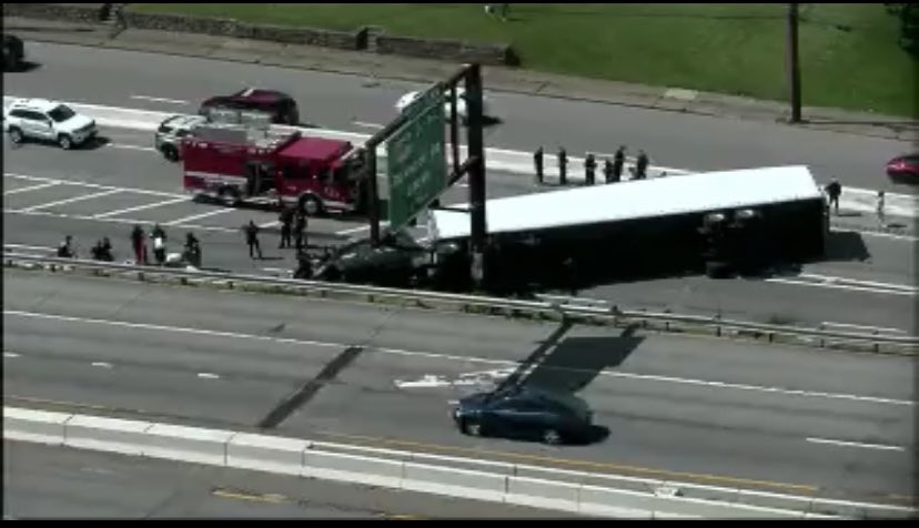 I-64 wreck_tractor trailer - WV MetroNews