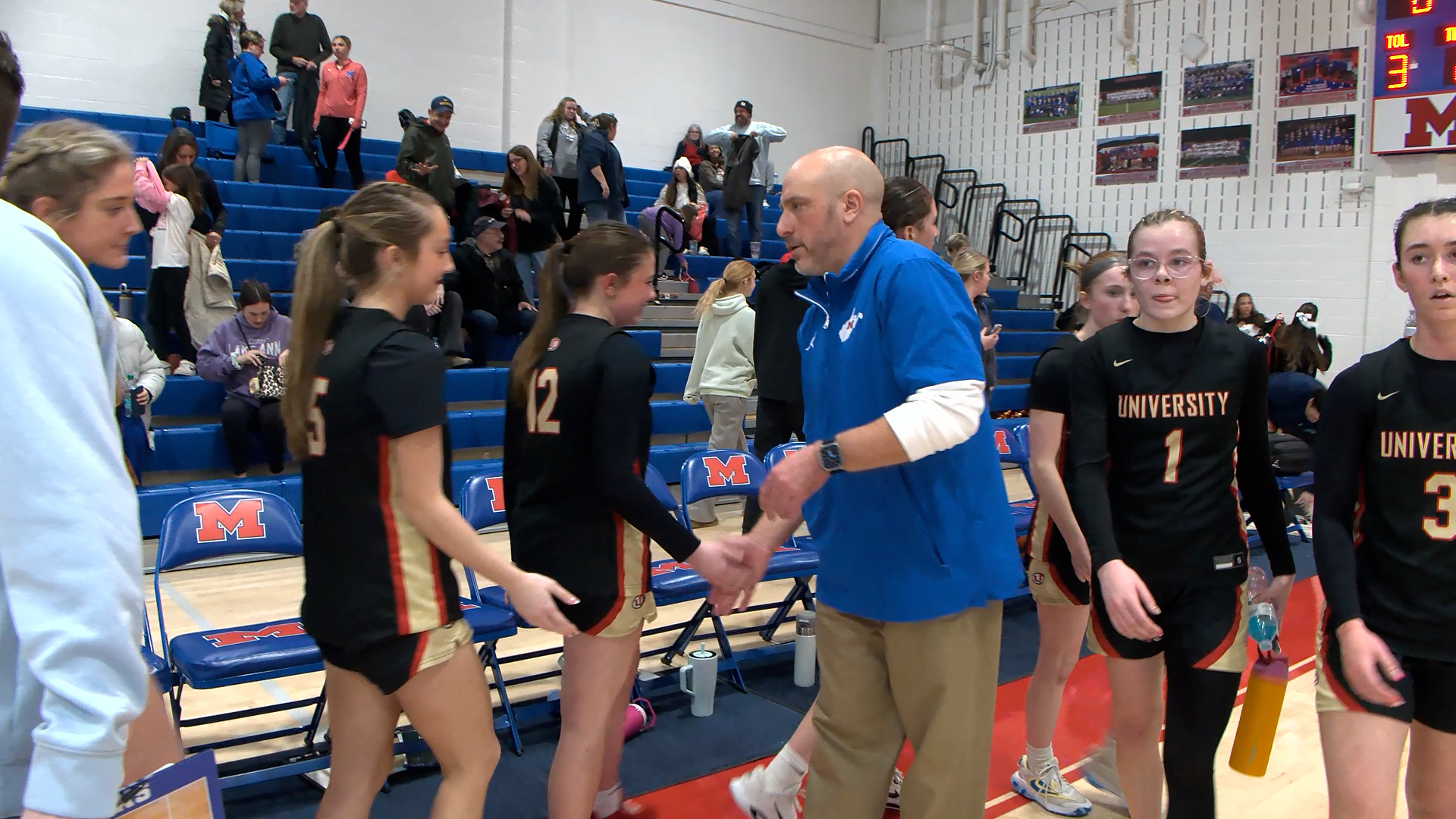 Mohigans run away from University to sweep the regular season series, 66-39