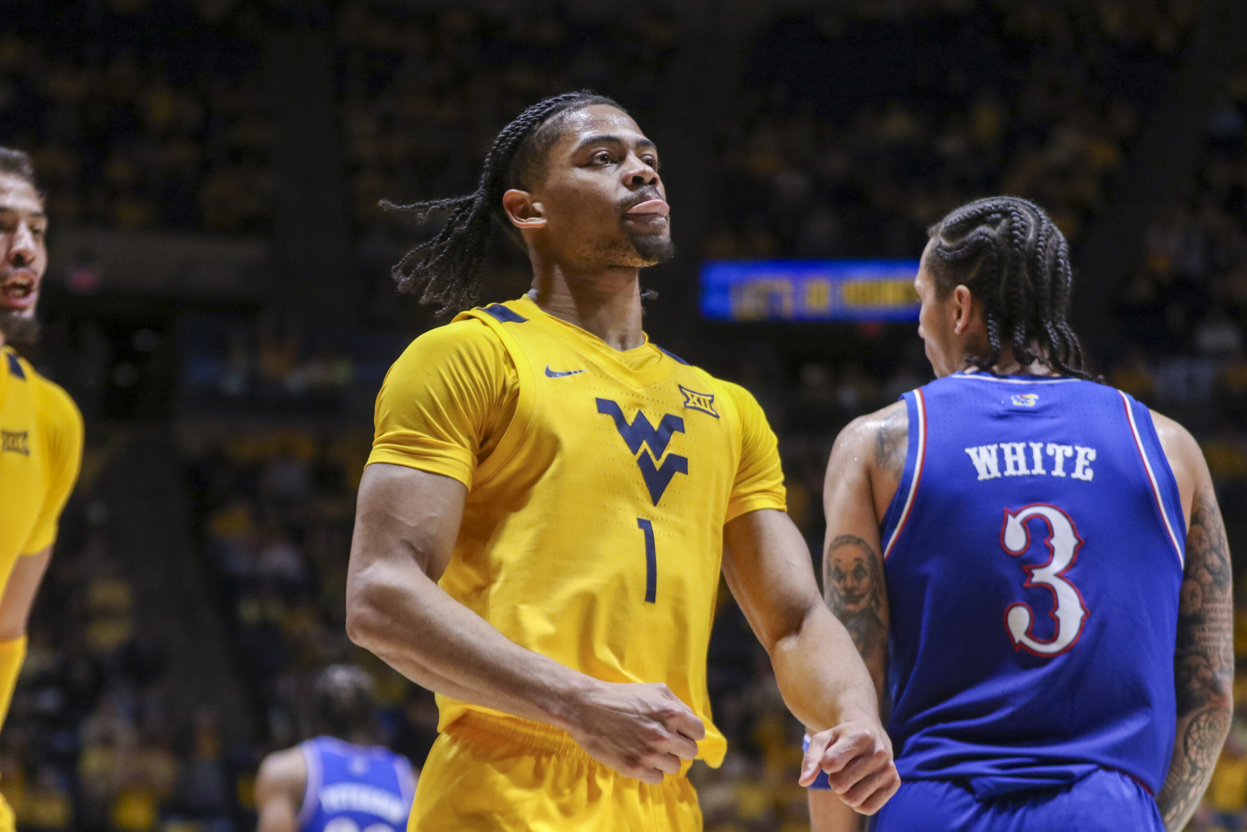 Mountaineers dominate final 15 minutes to upend No. 22 Kansas, 86-75
