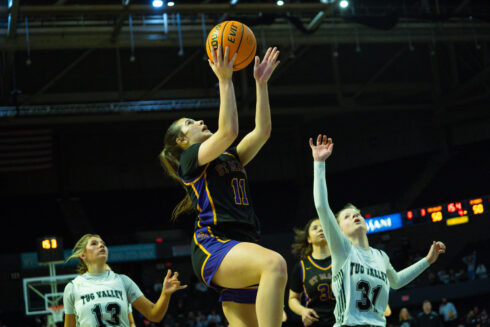 St. Marys scores final 5 points to slip by Tug Valley 52-50 for spot in Class A title game