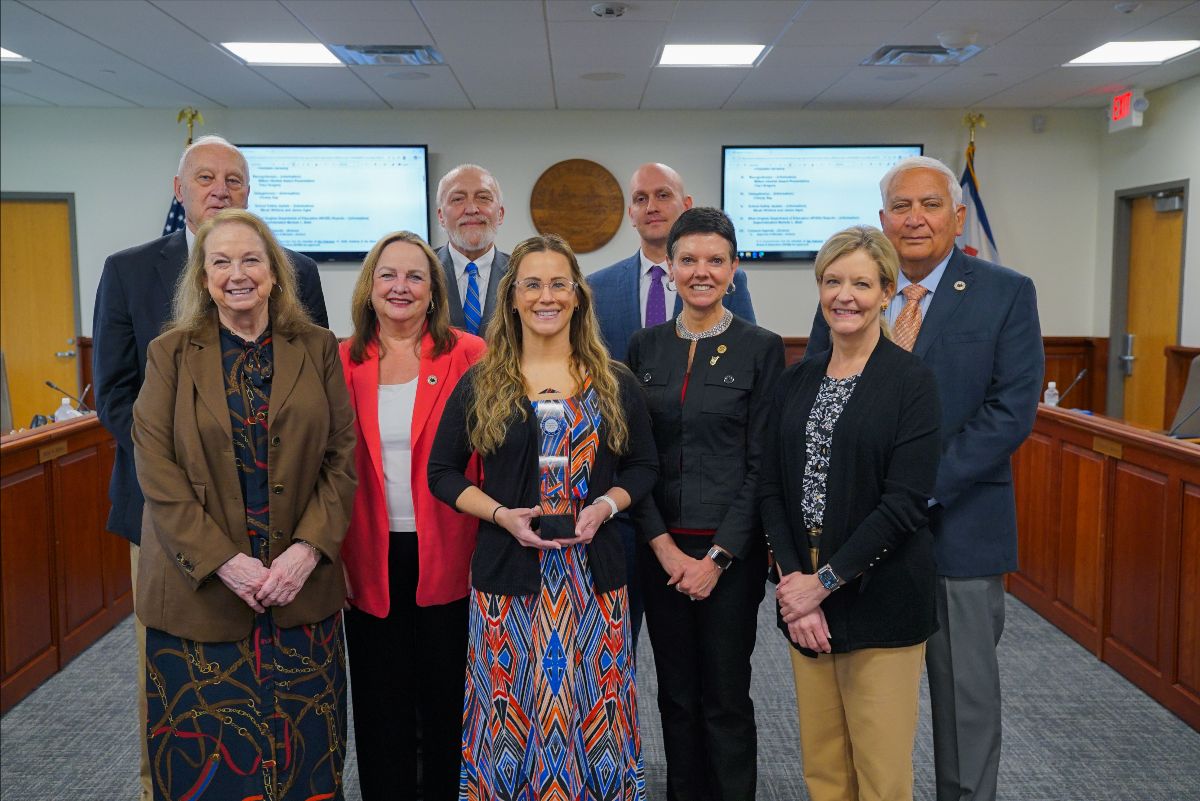 Wyoming County teacher recognized as West Virginia Milken Educator award recipient during state BOE meeting