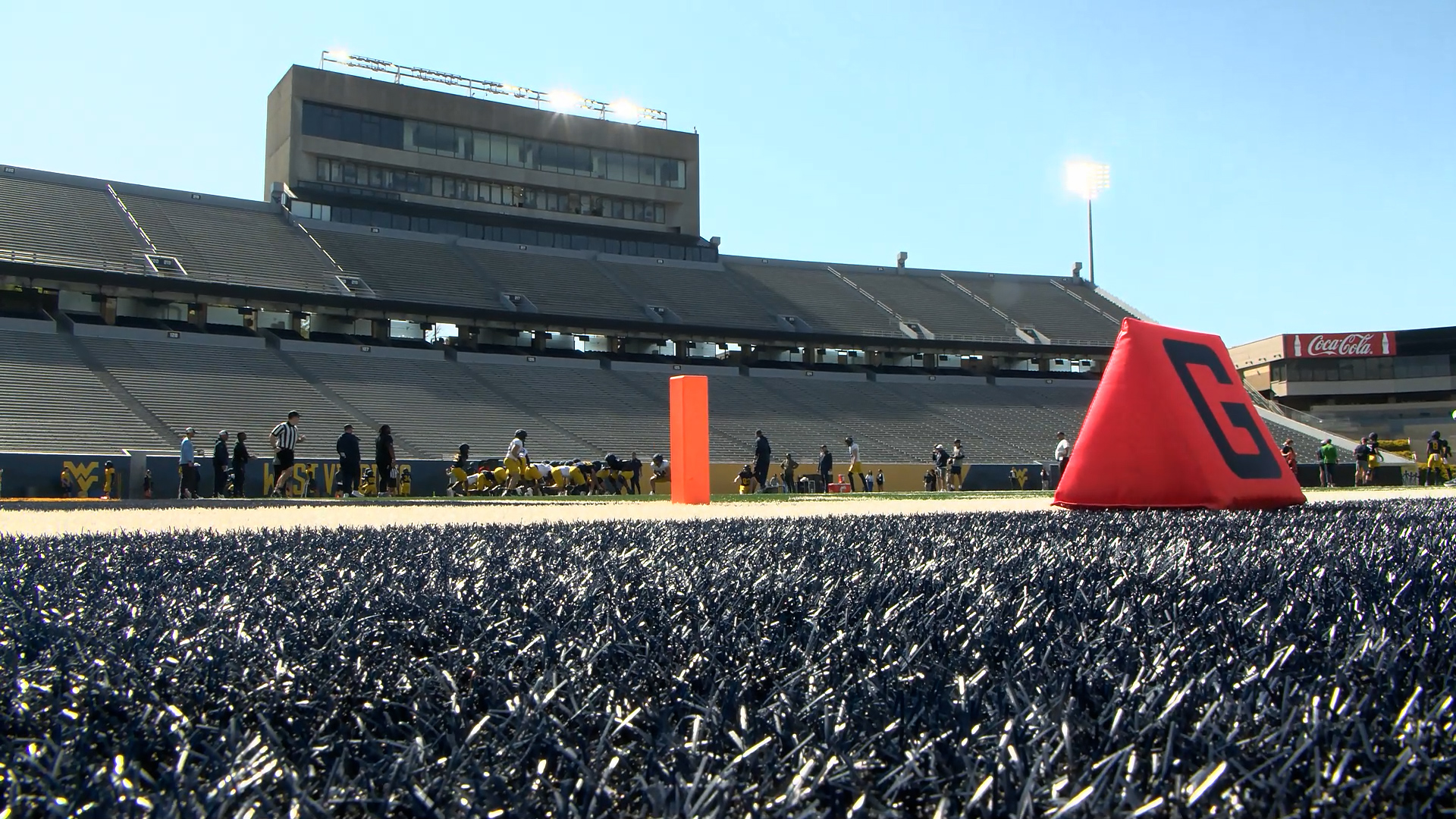 Sights & sounds from Day 11 of WVU spring football practice - WV MetroNews