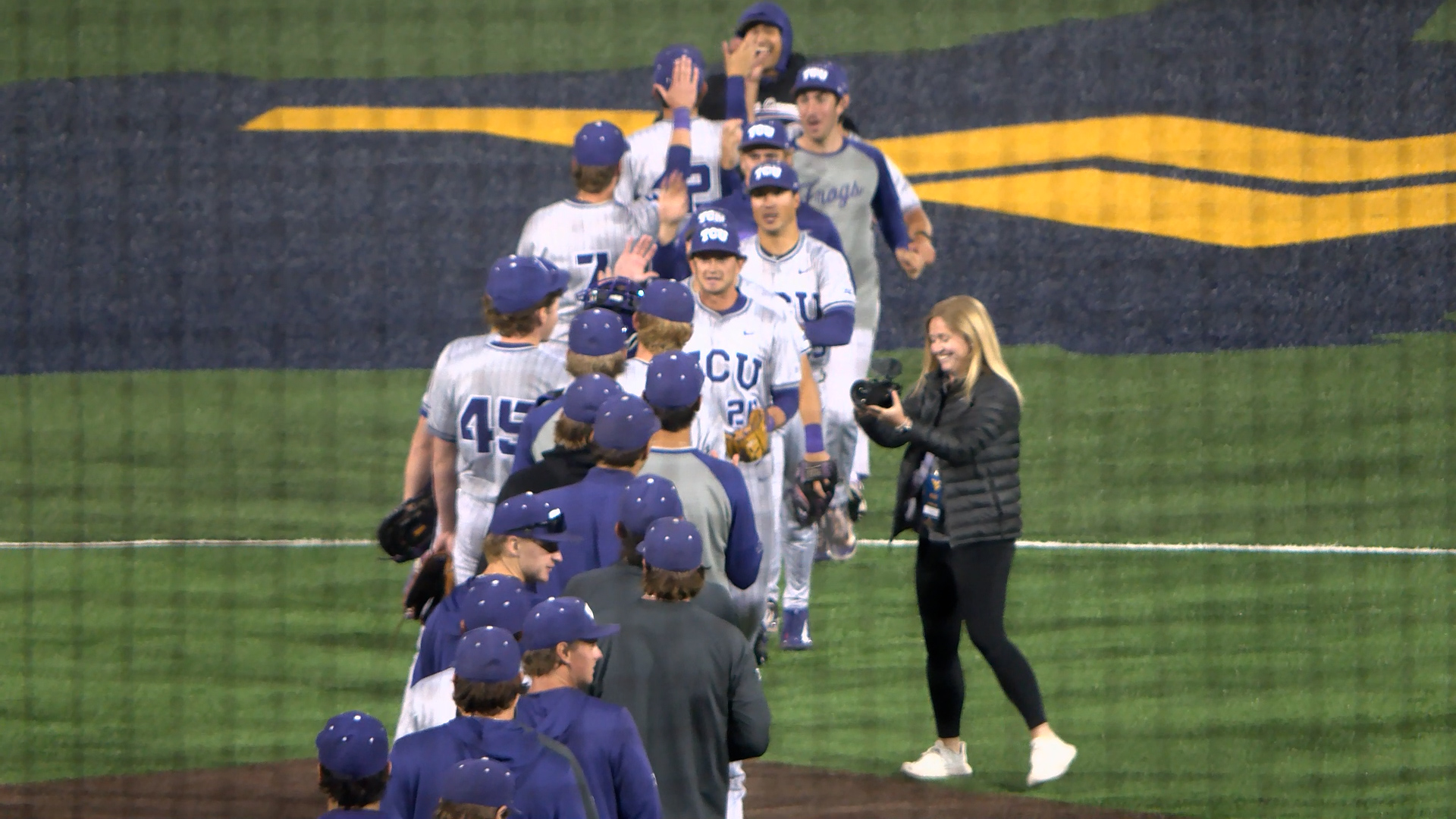 Sports Lance Davis tosses a 3-hitter as TCU evens series with WVU, 4-0 WVU's eight-game winning streak ended in shutout fashion. By Joe Brocato May 15, 2026 - 10:08 pm