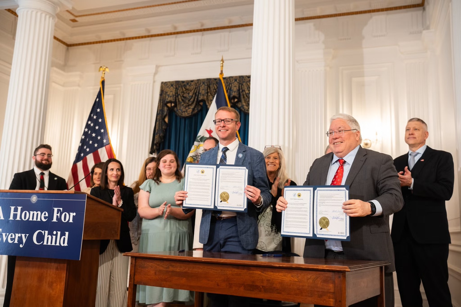 News West Virginia joins national effort to improve outcomes for foster children The initiative is called A Home for Every Child, which launched last year By Morgan Pemberton May 7, 2026 - 9:39 pm