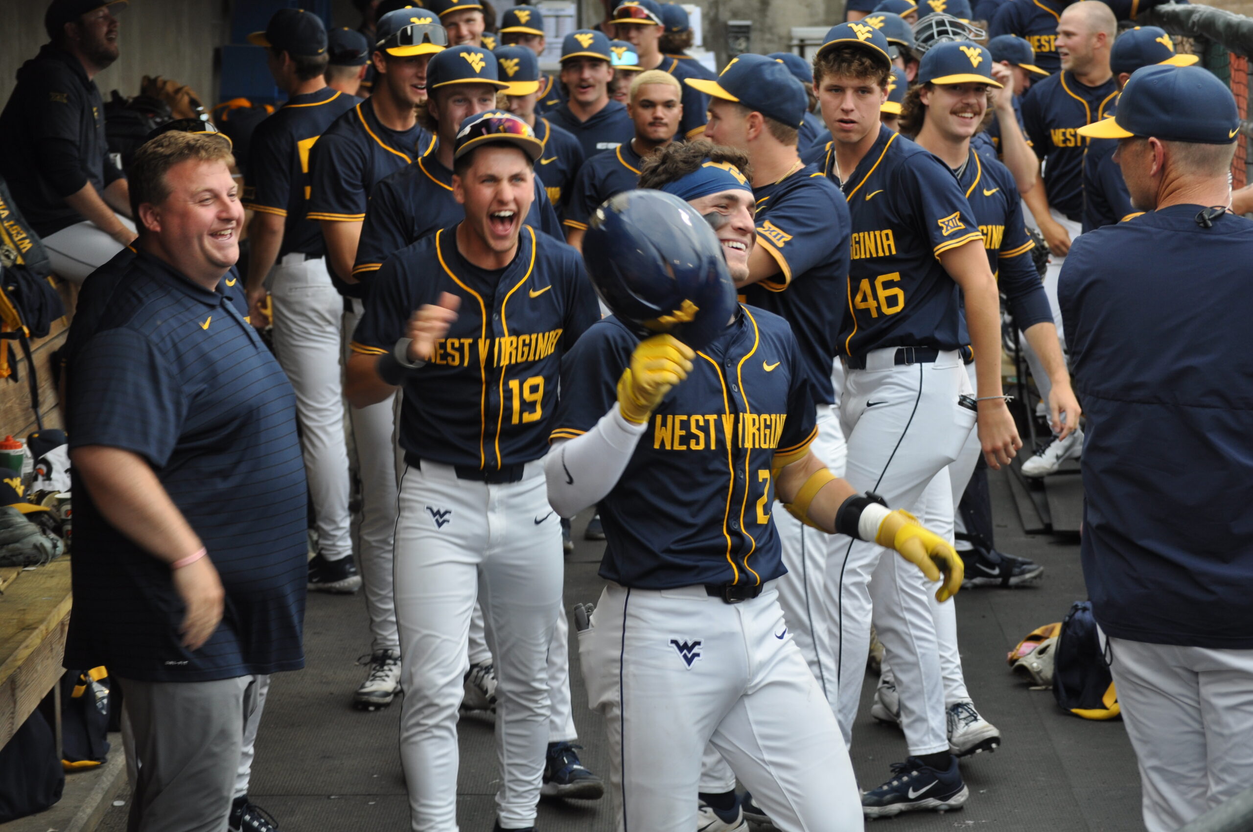 Marshall Sports Kelly's two home runs, Hagen's career-best effort key No. 15 West Virginia to 7-2 victory against Marshall The Mountaineers made it three victories in as many matchups this season with the Herd. By Greg Carey May 5, 2026 - 1