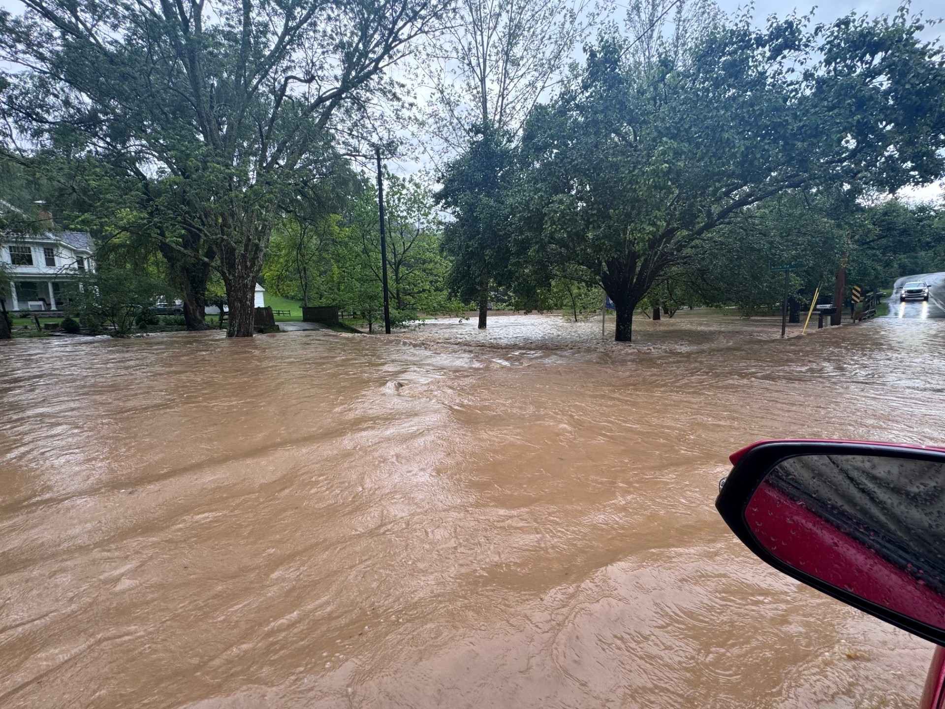 Heavy rain, flooding affect multiple north-central West Virginia counties