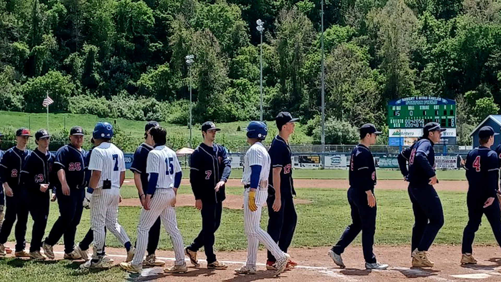 High School Sports Washington holds off late rally from RCB, 11-8 The Patriots jumped out to a 11-4 lead and held on after a seventh-inning surge from the Flying Eagles. By Joe Brocato May 2, 2026 - 3:34 pm
