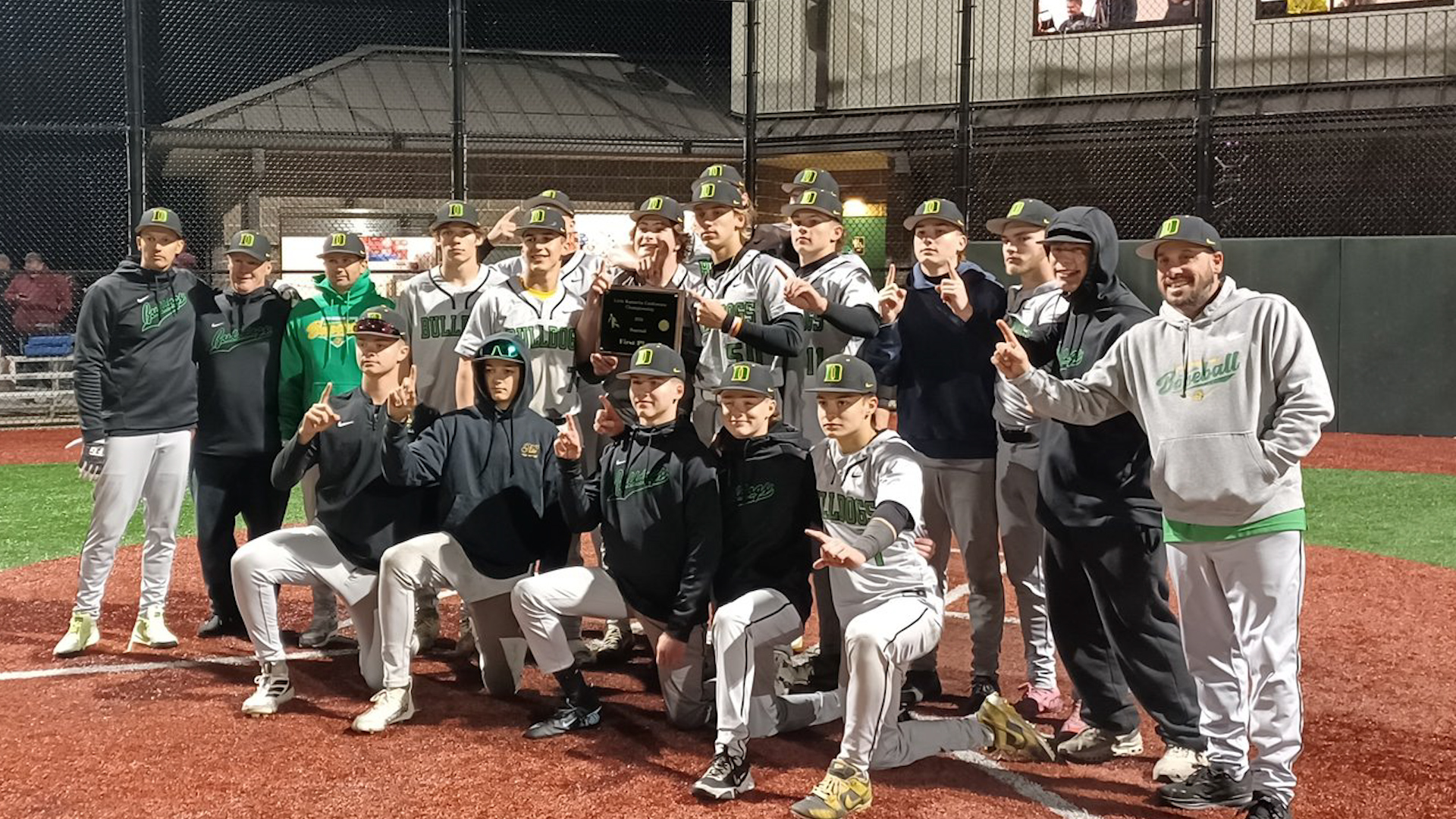 High School Sports Doddridge County scores early and often to win the LKC title, 12-1 over Williamstown The Bulldogs scores runs in six innings while Tristan Swiger went the distance on the mound. By Joe Brocato May 2, 2026 - 12:06 am