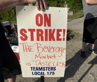 AFL-CIO chief says on strike Teamsters are standing strong with support behind them