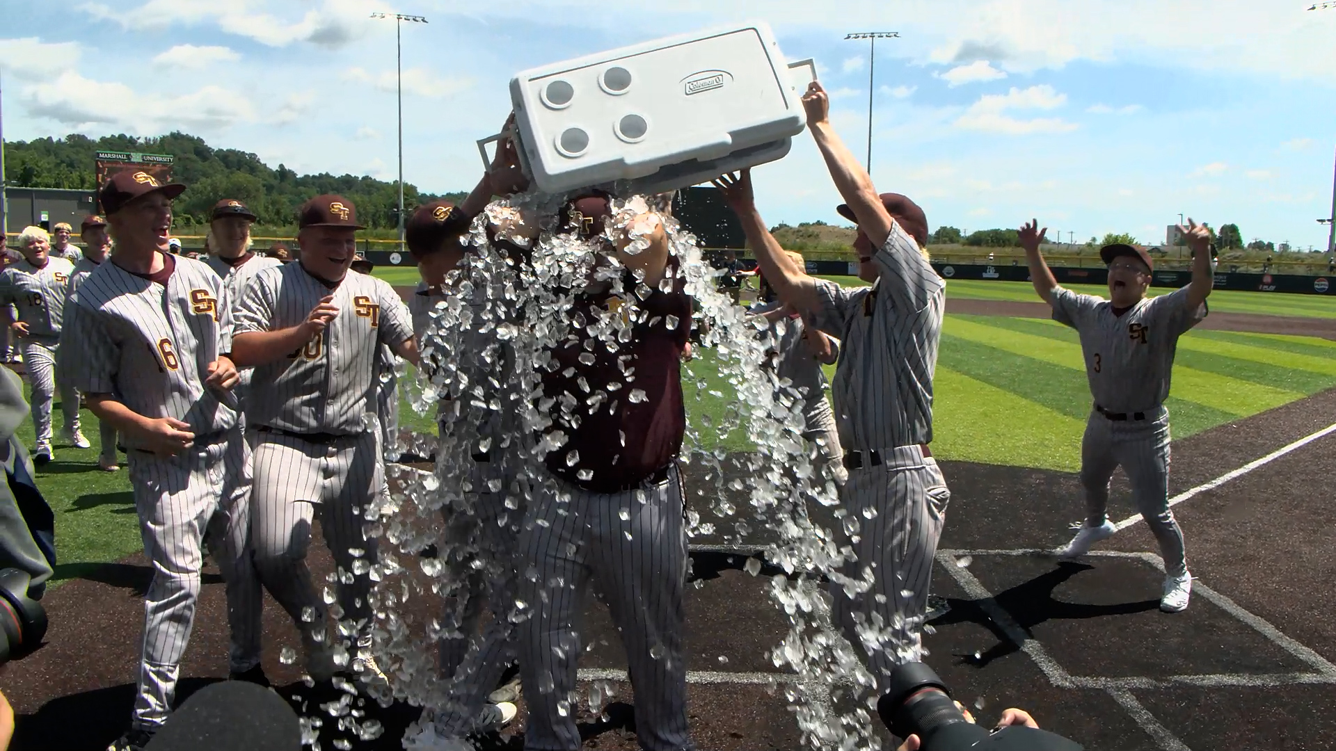 Perdue's gem leads Sherman to first state baseball championship, 4-1 over Gilmer County