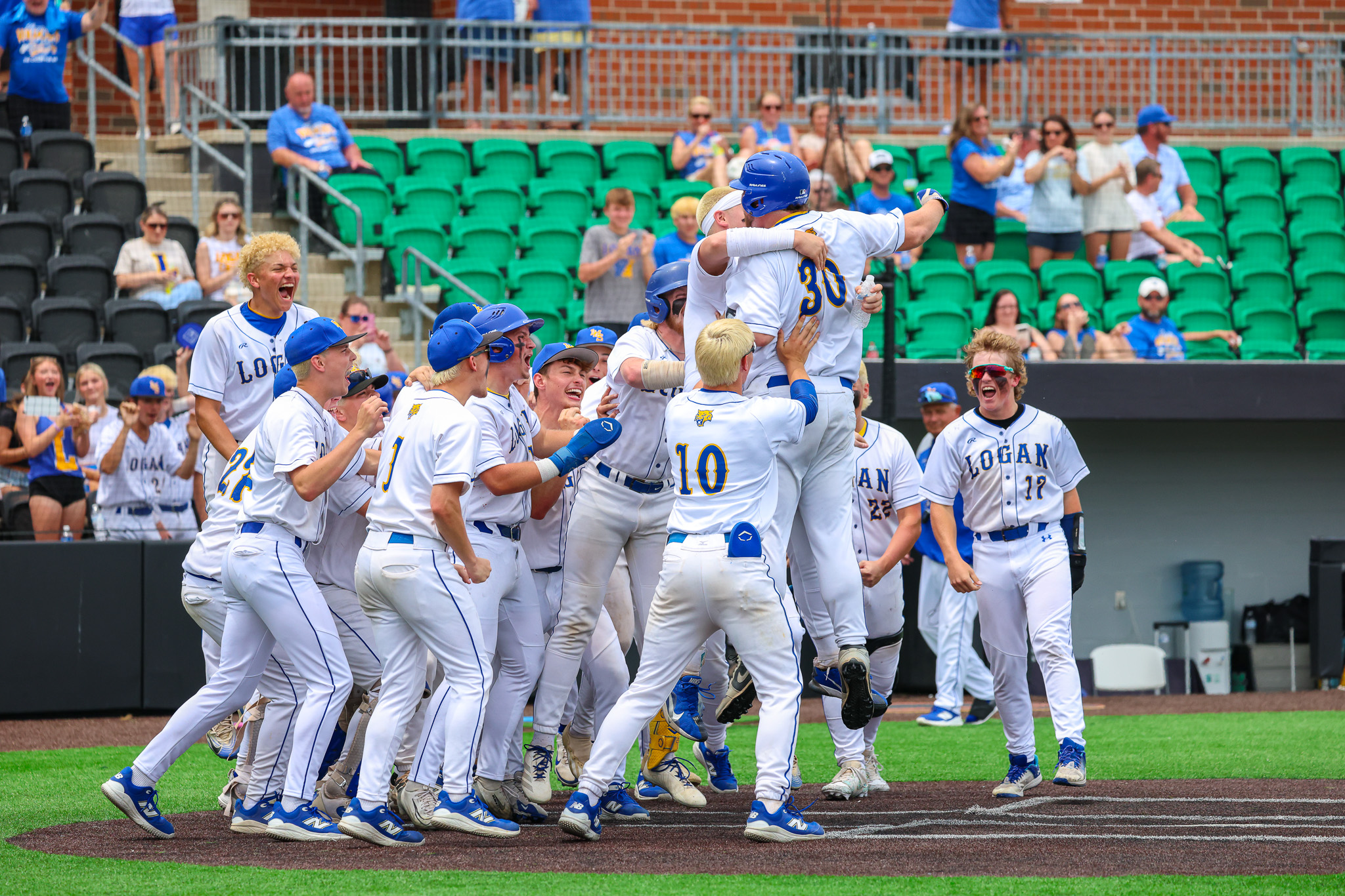 High School Sports Logan pulls away from Doddridge in the late innings, 10-3 The No. 4 Wildcats will face No. 1 Wheel...
