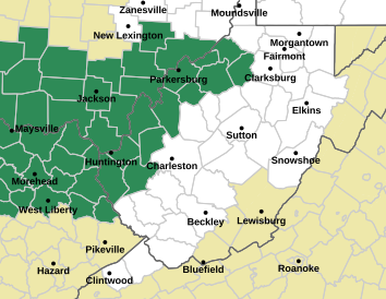Western counties under flood watch Friday afternoon into Saturday morning