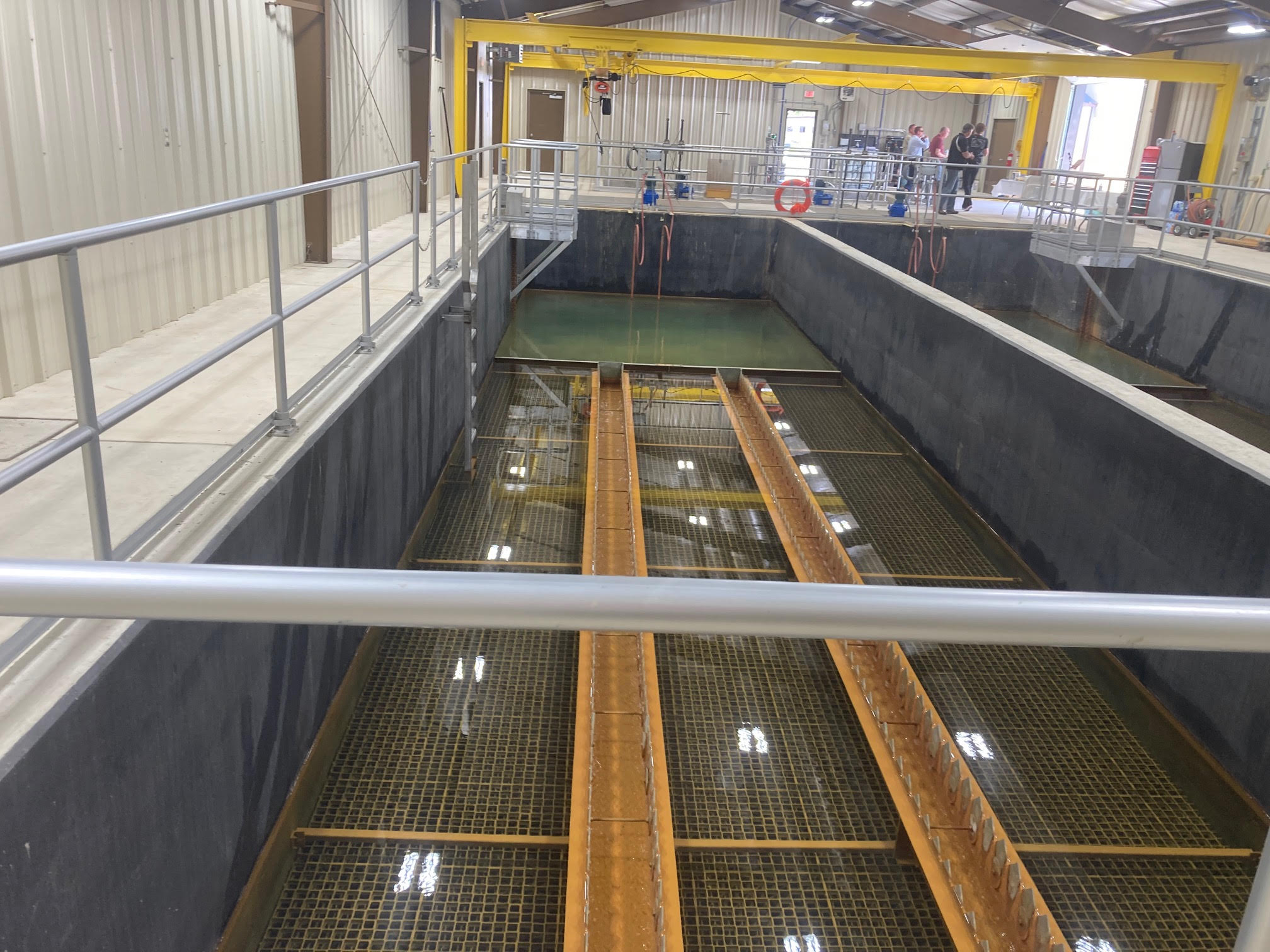 News Richard Mine Treatment Facility making a big difference in Deckers Creek habitat Efforts showcased Monday in Mon...