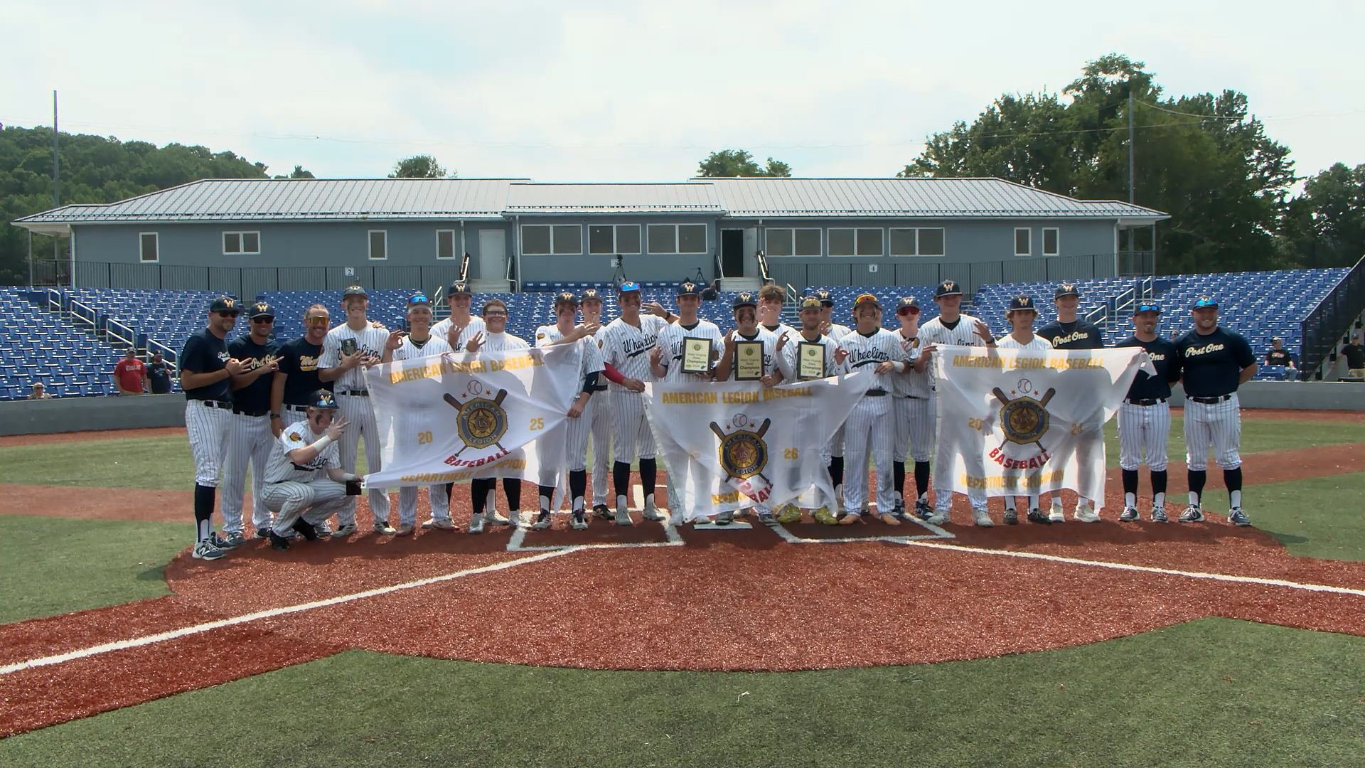 Wheeling Post 1 secures third consecutive state title by defeating Parkersburg, 11-8