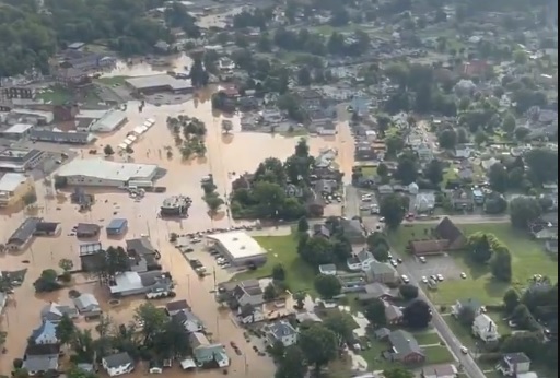 Gov. Morrisey making stops throughout the state as flood recovery continues