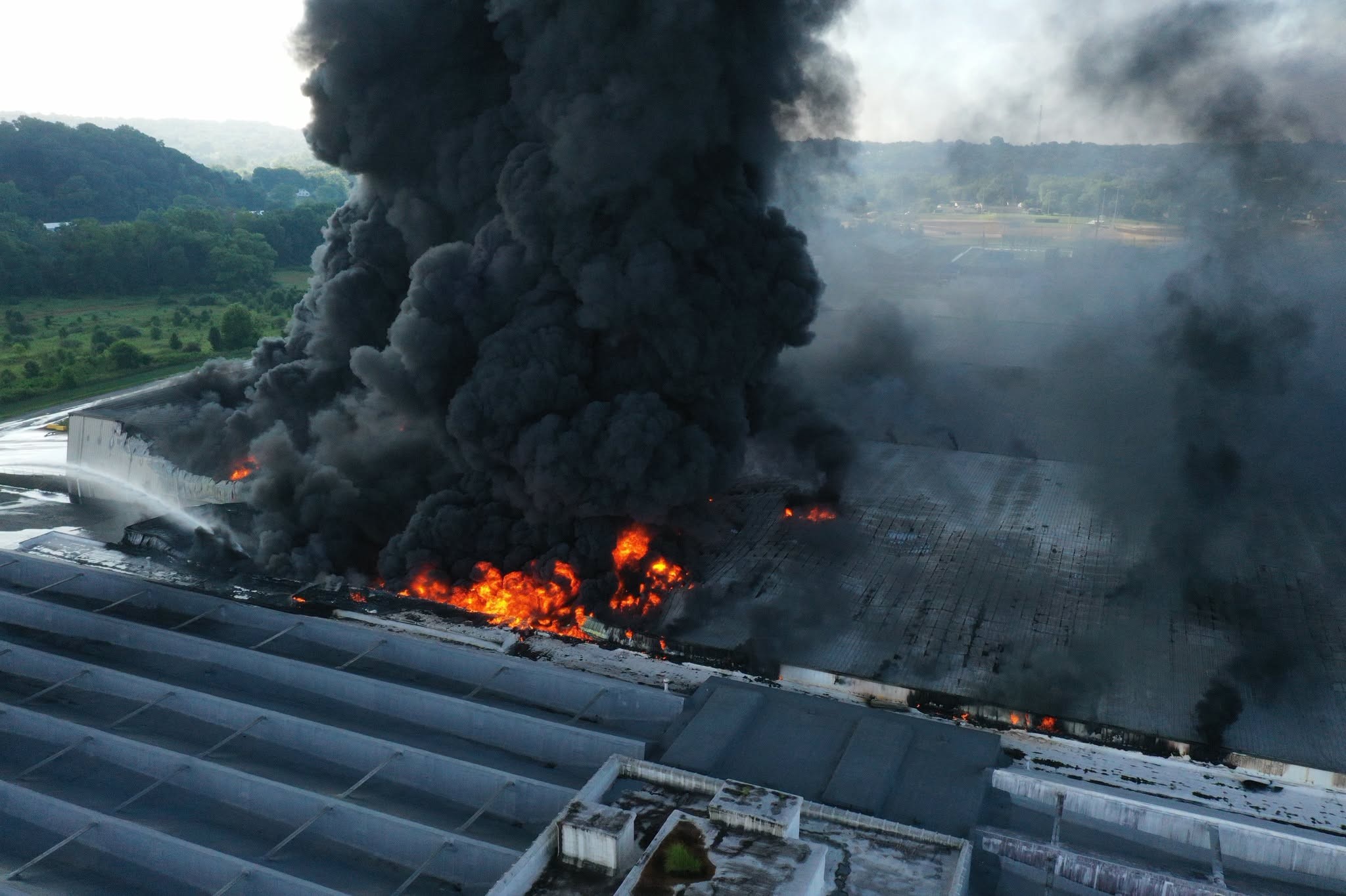 Fire is contained, but it will take days to put out