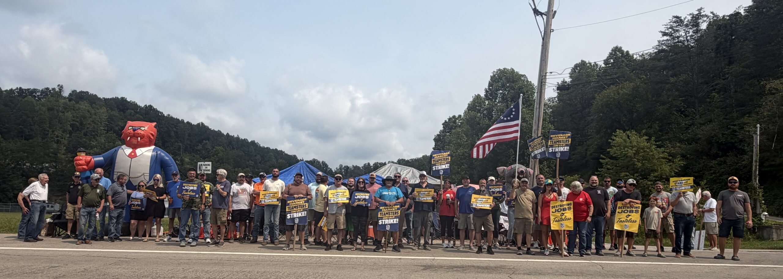 Kanawha County unions support Teamsters Local 175 as strike against The Beverage Market moves into eleventh week