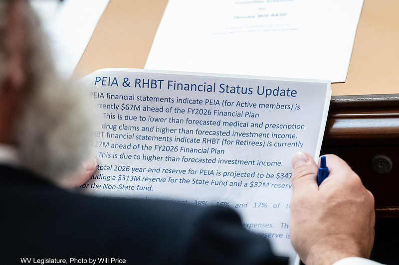PEIA again describes its finances as solid, this time to lawmakers