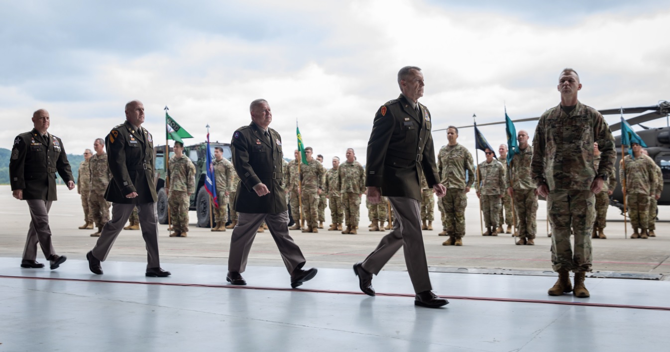 West Virginia Army National Guard welcomes new commander at Change of Command ceremony