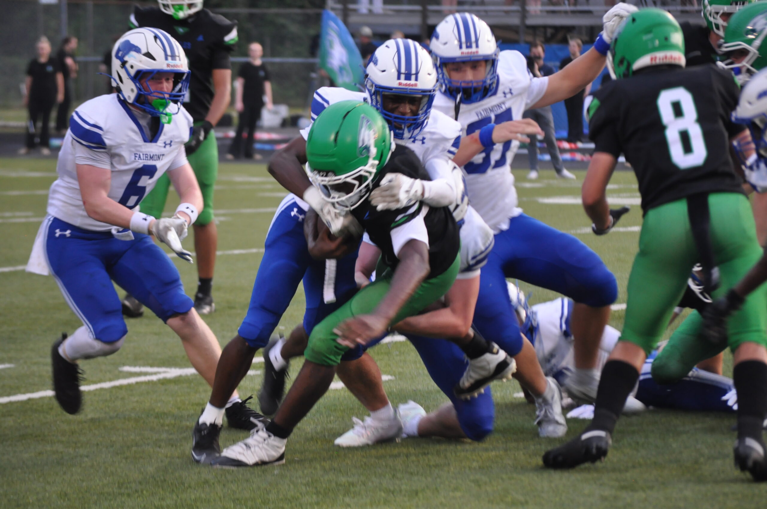 Worth the wait: Robert C. Byrd claims improbable 26-21 win over Fairmont Senior in final seconds following lengthy delay