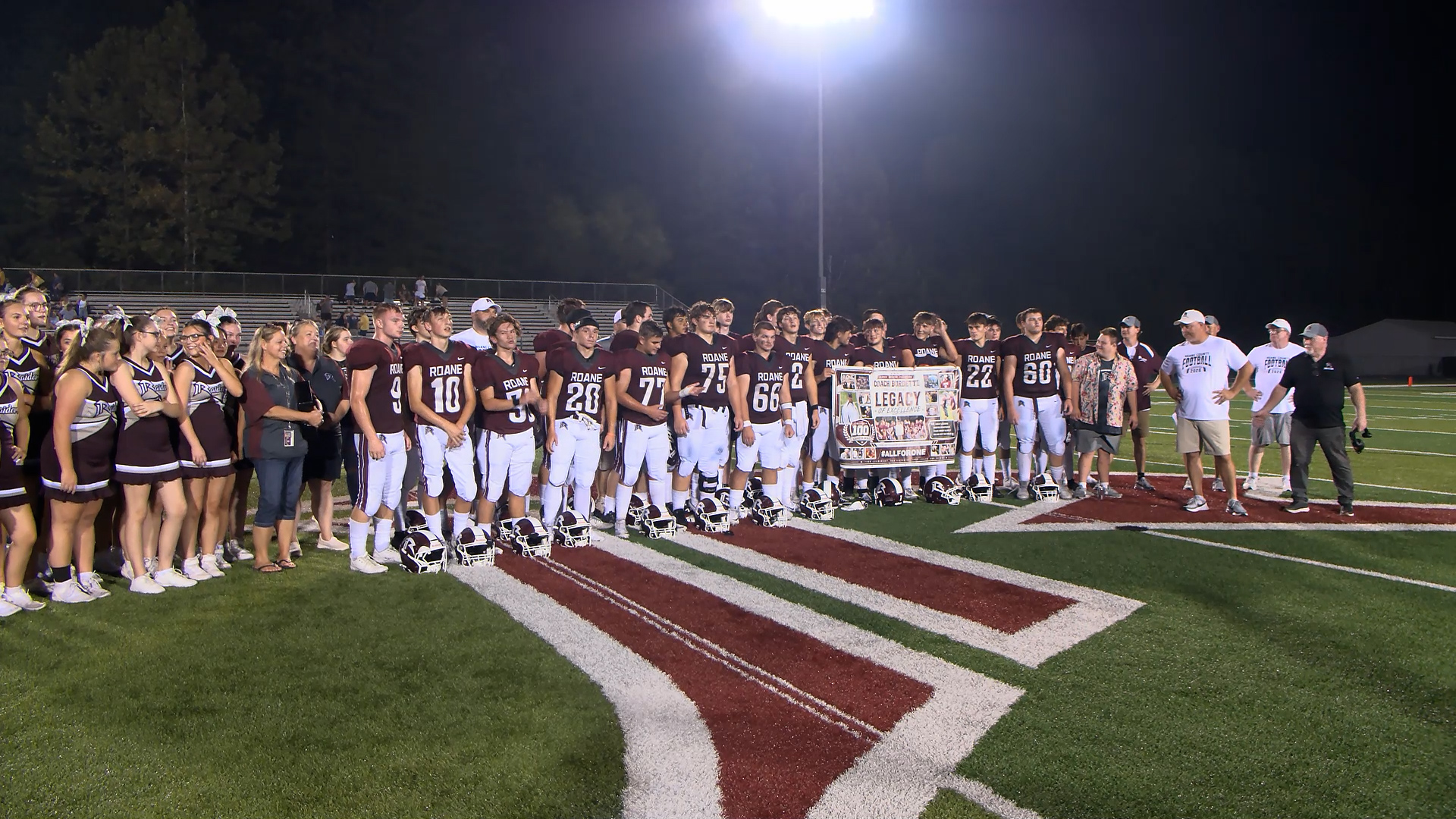 Burdette collects 100th win as Roane County head coach in 53-21 triumph over Buffalo