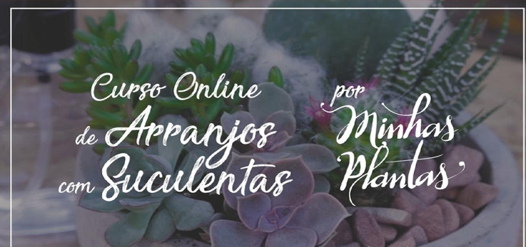 Curso Online de Arranjos com Suculentas