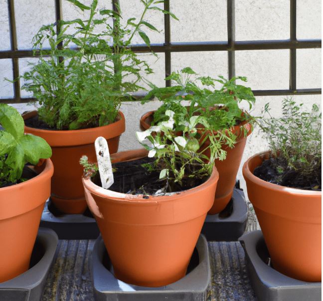 Modern wall-mounted planters