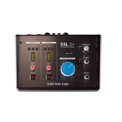 Interfaz de Audio SSL 2 — vista 2