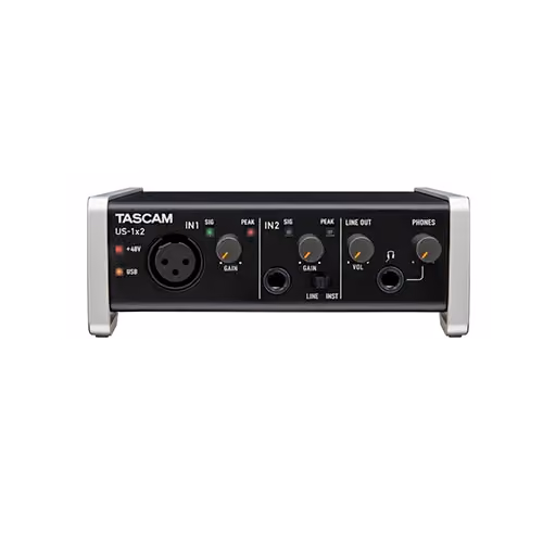 Interfaz de Audio Tascam US 1X2
