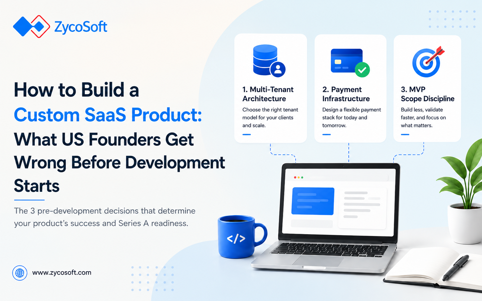 How to Build a Custom SaaS Product: What US Founders Get Wrong Before Development Starts