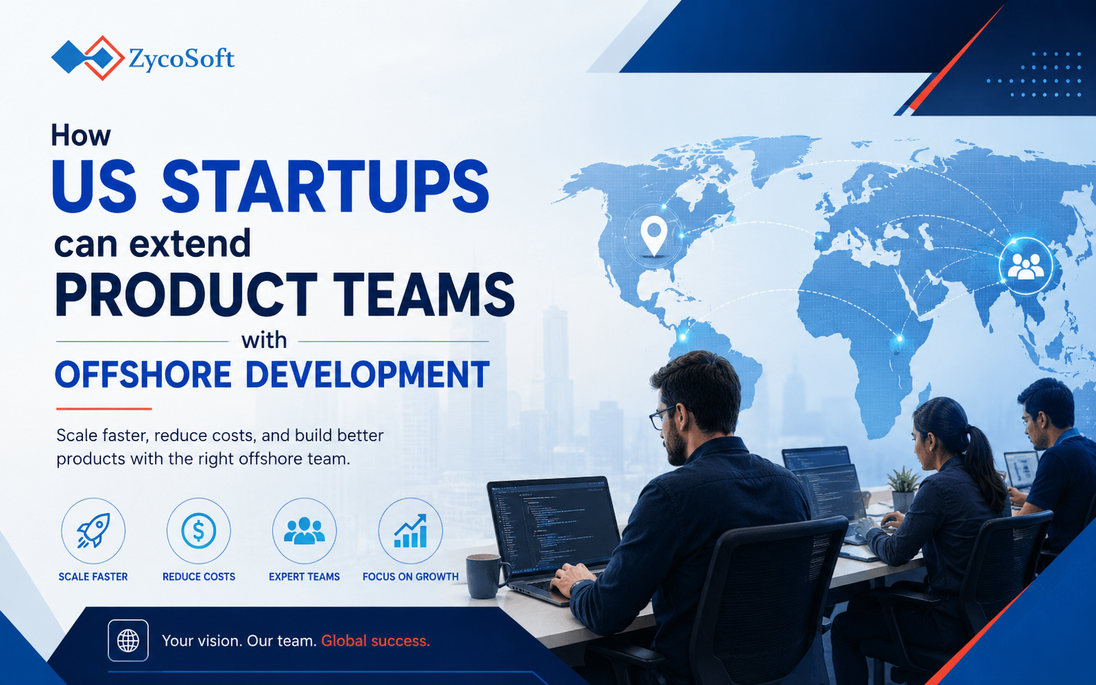 How US Startups Can Extend Product Teams with Offshore Development