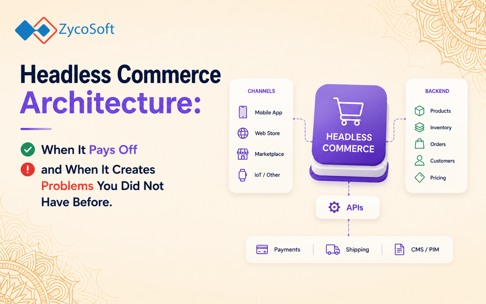 Headless Commerce Architecture: When It Pays Off and When It Creates Problems You Did Not Have Before .