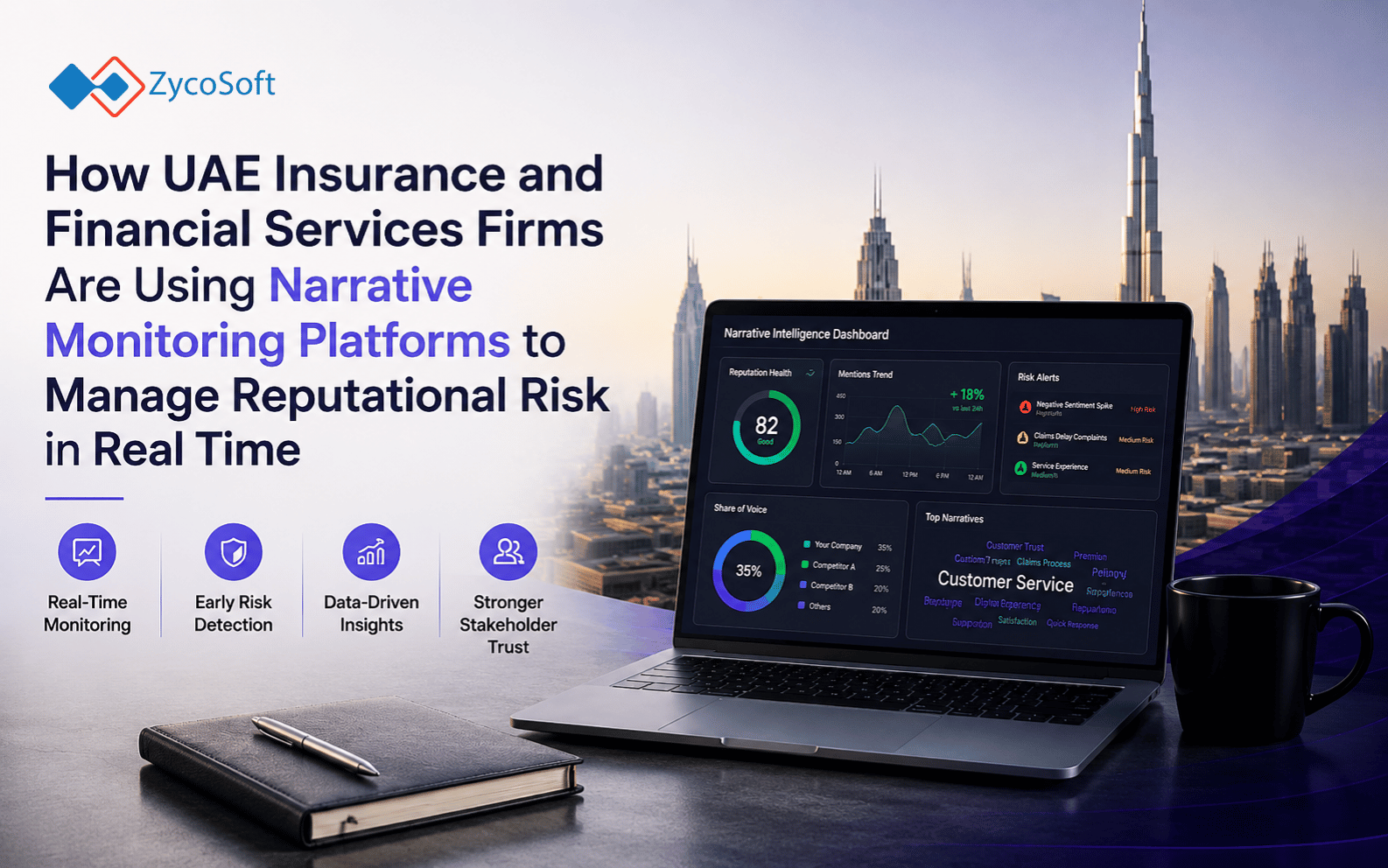 How UAE Insurance and Financial Services Firms Are Using Narrative Monitoring Platforms to Manage Reputational Risk in Real Time