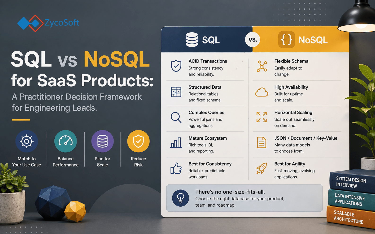 SQL vs NoSQL for SaaS Products: A Practitioner Decision Framework for Engineering Leads.